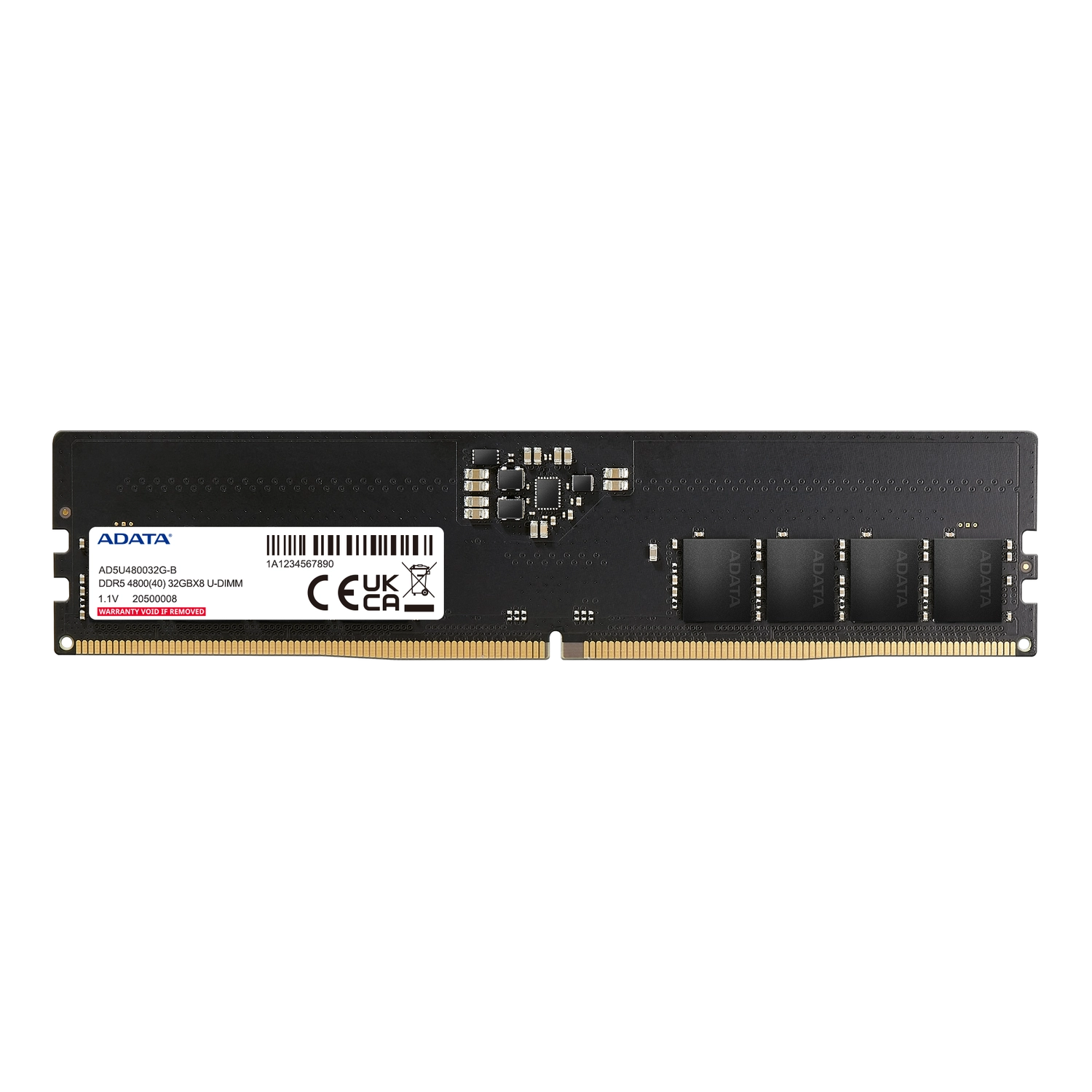 Memoria Ram UDIMM ADATA 16GB DDR5 5600MHz CL46 1.1V