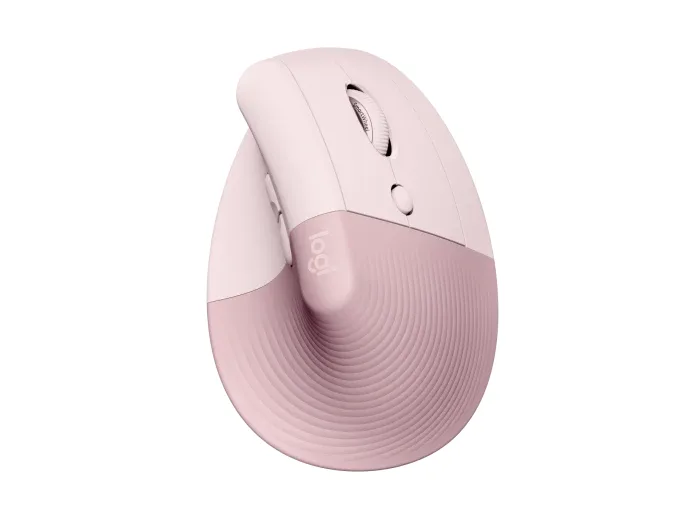 Mouse Logitech Inalámbrico Lift Ergo Rose 910-006472
