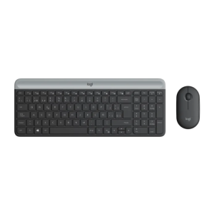 Teclado+Mouse Logitech Wir MK470 Slim Black 920-009266