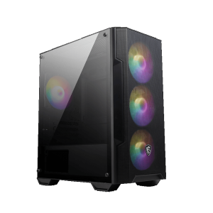 Gabinete MSI MAG FORGE M100A Acrilico Mid-Tower Fan RGB x4 (2237)