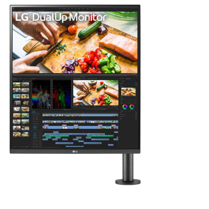 MONITOR LG 28 DUAL ERGO 28MQ780-B SDQHD 2BPB (II) (9307)