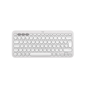 Teclado Logitech Bluetooth K380s Pebble White 920-011784