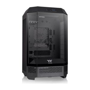 Gabinete TT The Tower 300 Mid-Tower TG x3 Fan x2 Black (1051)