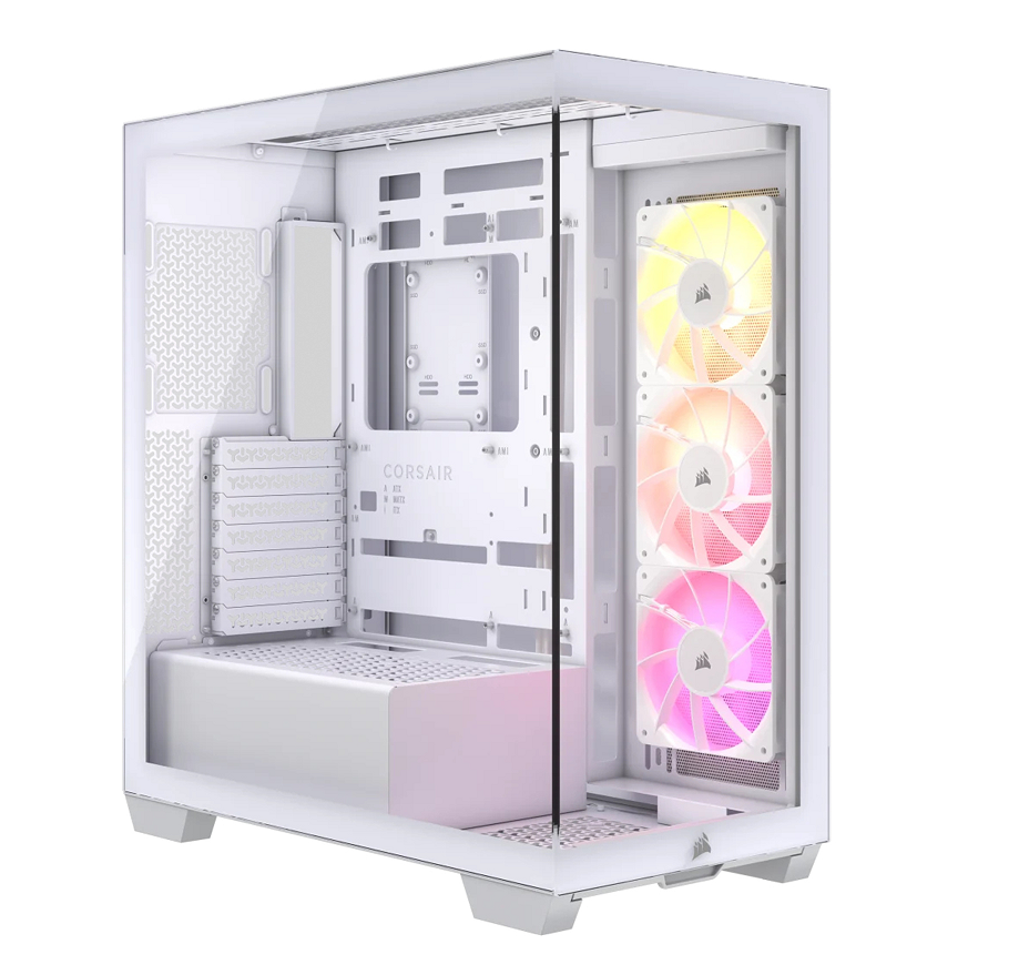 Gabinete Corsair 3500X Mid-Tower TG Fan ARGB x3 White (6064)