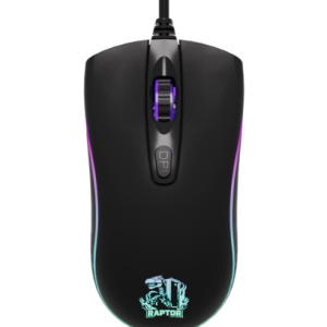 Mouse Gamer Raptor Storm Grip 4 botones 3600dpi 7 colores (2160)