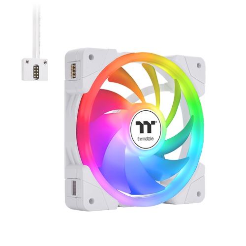 SWAFAN TT EX14 Premium Edition Fan ARGB x3 White (9388)