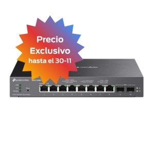 SWITCH OMADA L2 SG2210XMP 8P 2.5GB+2 10G