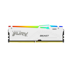 Memoria DDR5 Kingston 16Gb 5600 MHz FURY BEAST WHITE RGB (3886)