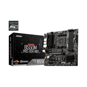 Mother MSI B550M PRO-VDH WIFI DDR4 AM4 (Serie 3000/4000/5000) (3698)