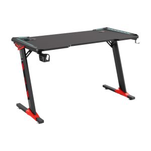 Escritorio Gamer Raptor Glow Station SE RGB via USB c/portavasos + porta auricular (7671)