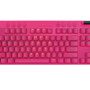 Teclado Logitech PRO X TKL Magenta Lightspeed 920-012154