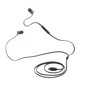 AURICULAR JBL T310C CABLEADO USB C NEGRO (1184)