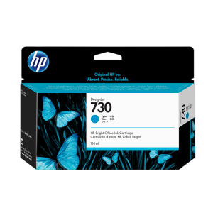 P2V62A HP 730 130-ml Cyan Ink Cartridge (6937)
