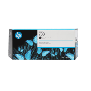 498N8A HP 738 300-ml Black DesignJet Ink (8891)