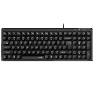 Teclado Genius LuxeMate 120 Black USB (3951) Teclado Genius LuxeMate 120 Black USB (3951)