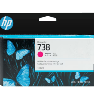 498N6A HP 738 130-ml Magenta DesignJet Ink (8877)